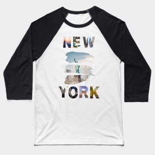 I Love New York Baseball T-Shirt